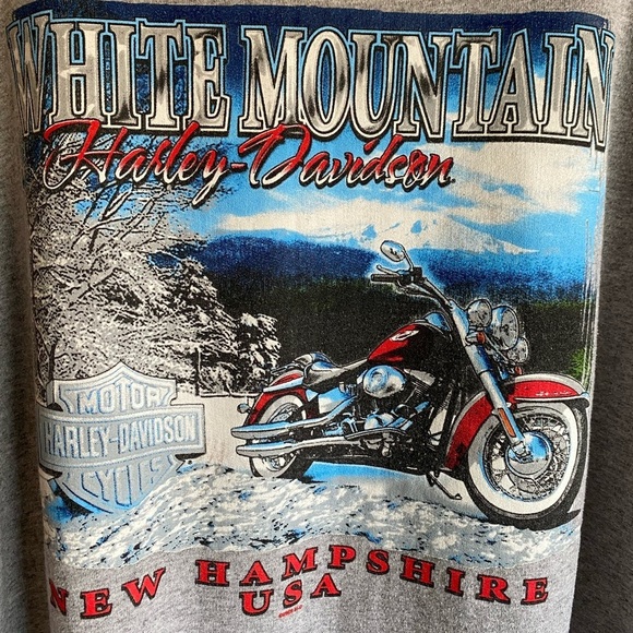 Harley-Davidson Crewneck Pullover Sweatshirt - Picture 4 of 12